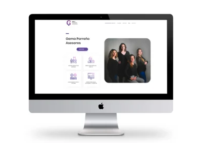 Web Gema Parreño Asesores