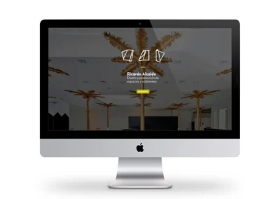 Web Ricardo Alcaide interiorismo
