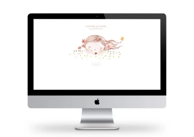 Web Matilde Portalés Illustration