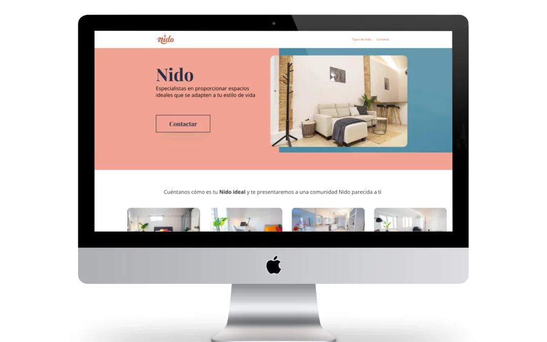 Diseño web para Mi Nido Ideal