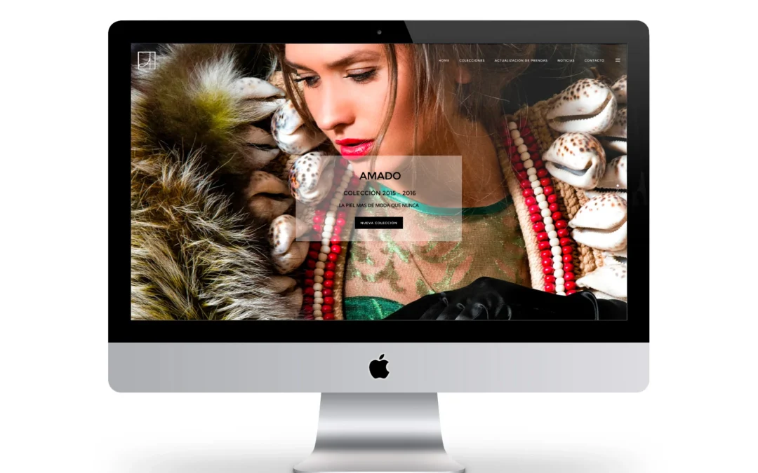Diseño web para Amado Peletero