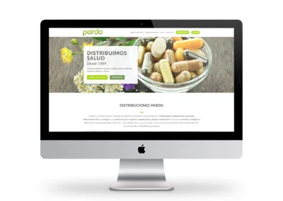 Web Productos dietéticos