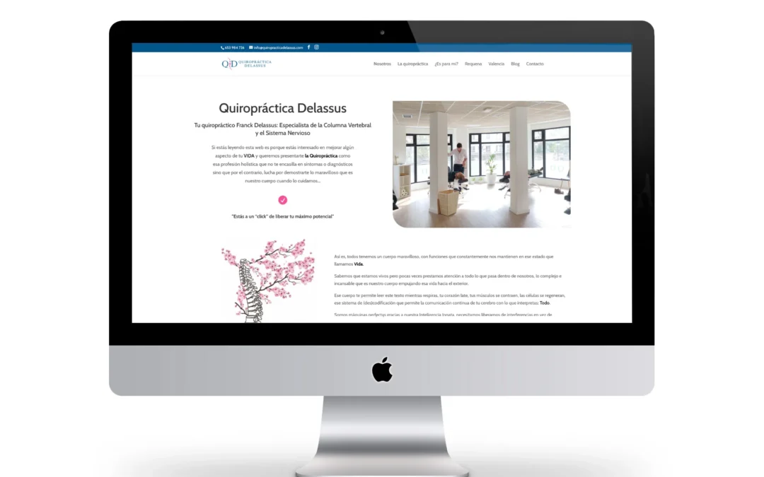 Diseño Web para Quiropráctica Delassus