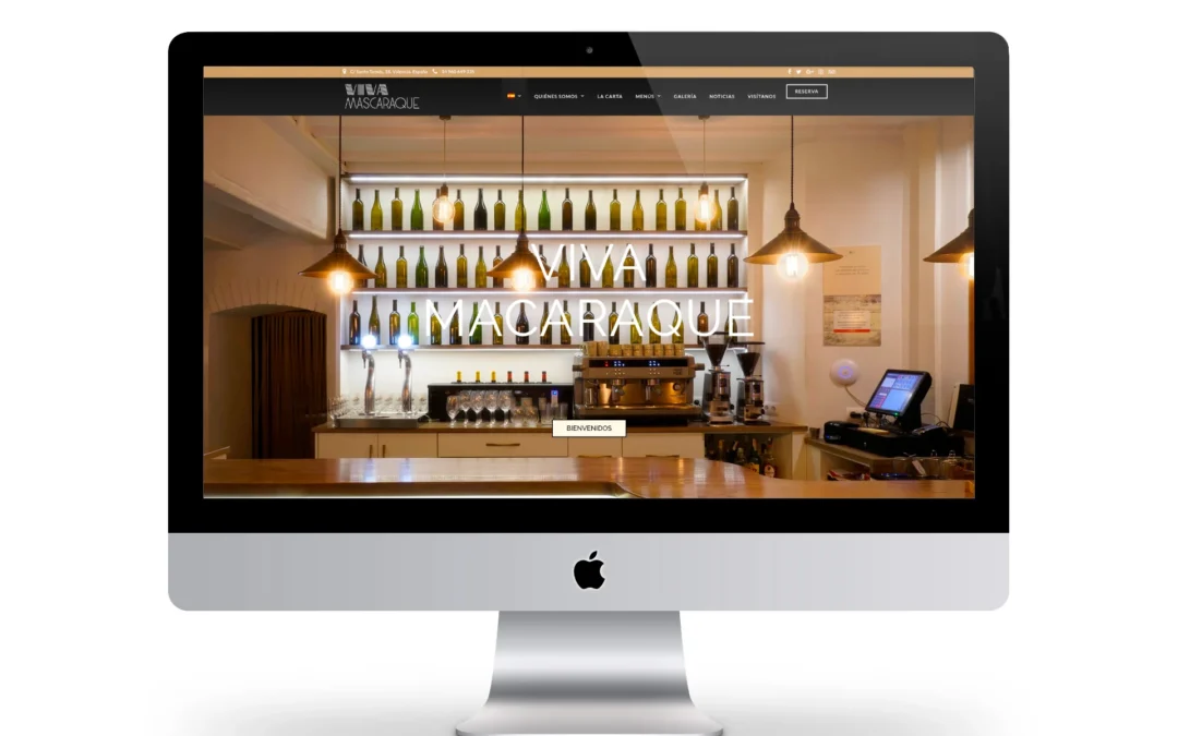 Diseño web para el Restaurante Viva Mascaraque