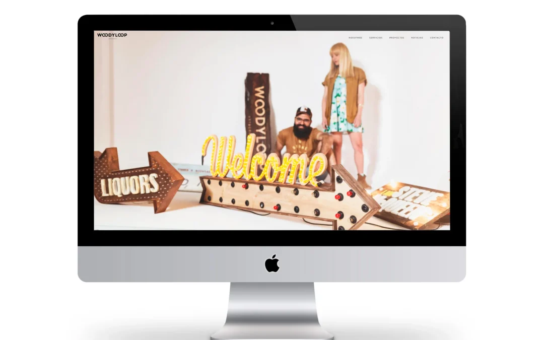 Diseño web para Woodyloop