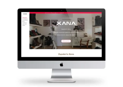 Web Zapatería Xana