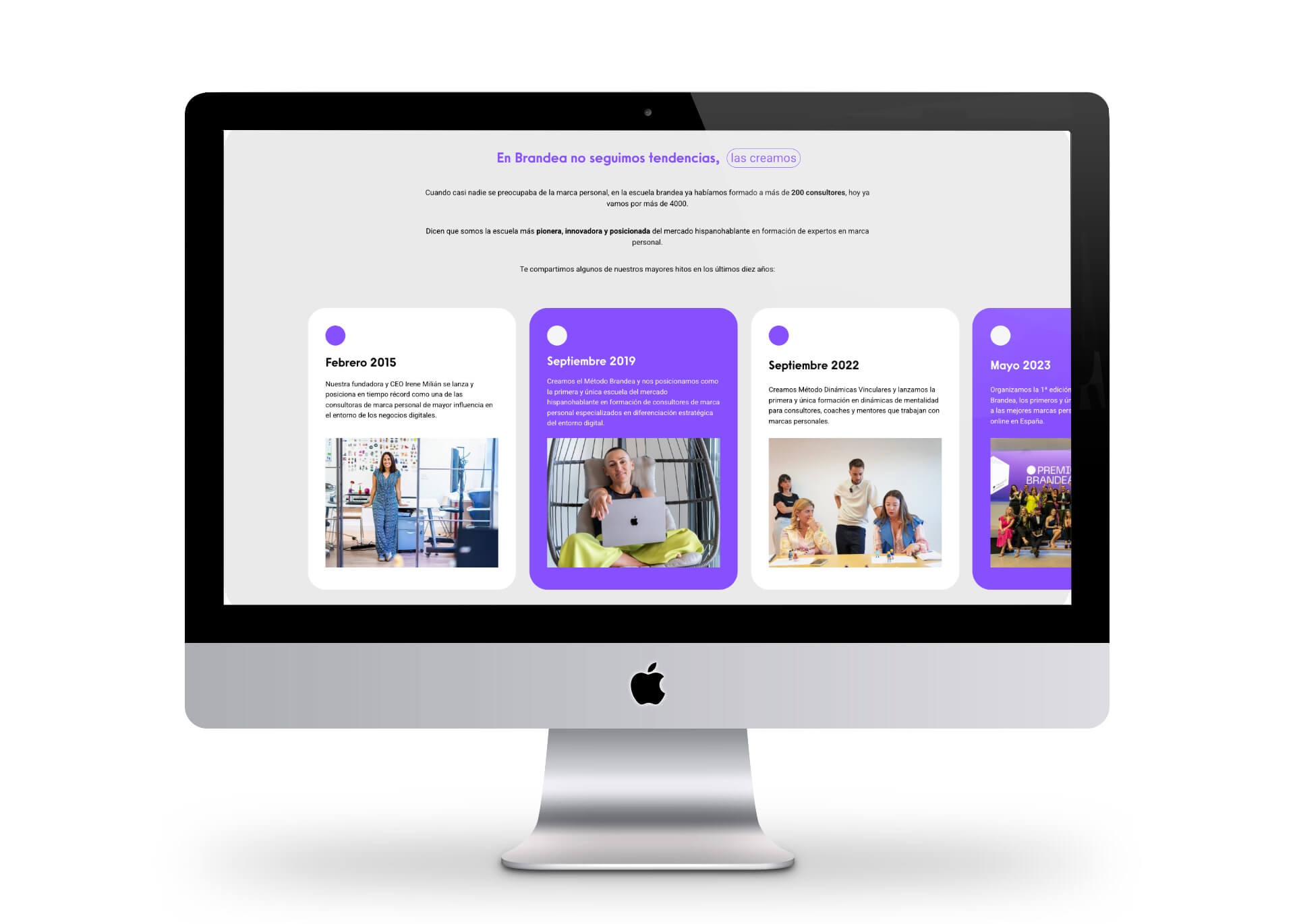 Implementación página web Escuela Brandea 2