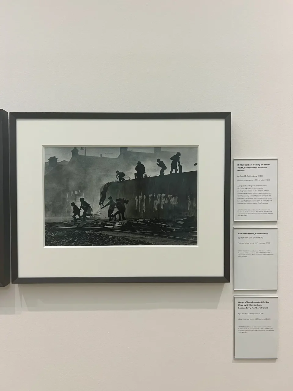 gangs of boys scaping - Don McCullin