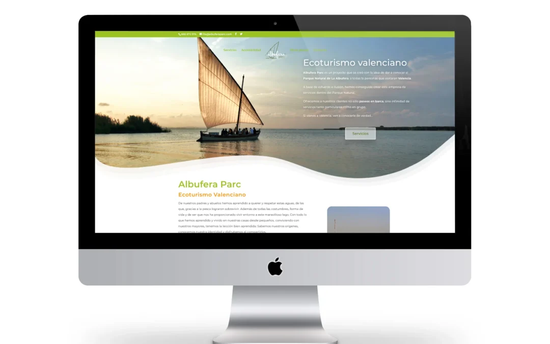 Diseño web para Albufera Parc